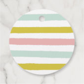 Bedankt A Llama Schattige Baby shower Bedankjes Labels (Achterkant)