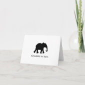Bedankt a Ton - Funny Elephant - Hartelijk dank (Voorkant)