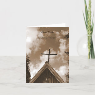 Bedankt aan de vrijwilligers Nota Kaart, Oude Kerk