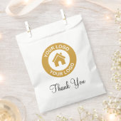 Bedankt Aangepast Zakelijk Logo en Tekst Bedankzakje (Geknipt)