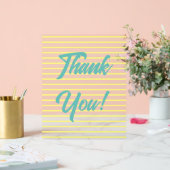 Bedankt Acryl Bord (Huwelijk)