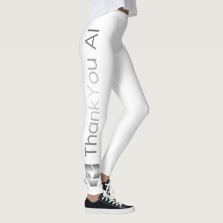 "Bedankt AI" actieve Leggings