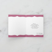 Bedankt Baby shower fotokaart (Binnen)