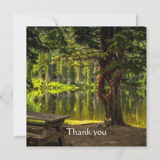 Bedankt Beauful Morning Light Sunrise Scripting (Voorkant)