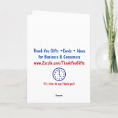 Bedankt beste baas Kaarten (Achterkant)