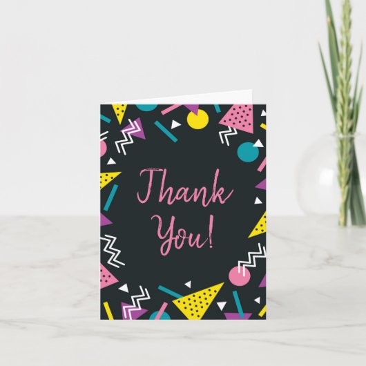 Bedankt Black en Retro (Voorkant)