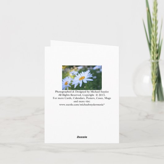 Bedankt Blank, Daisy (Achterkant)