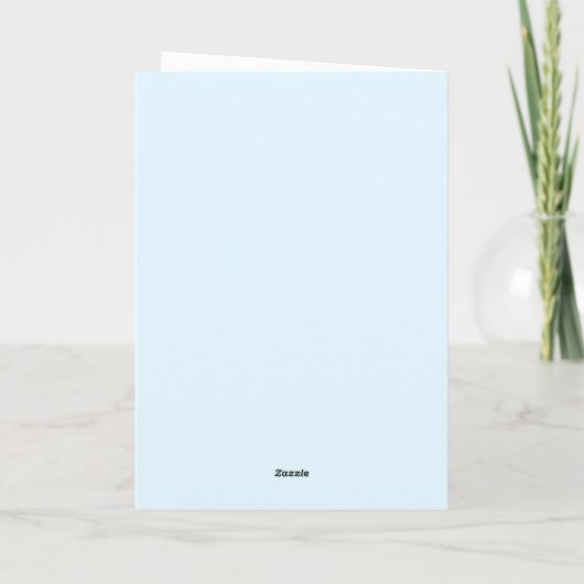 BEDANKT Bloemen Terras Thee Tijd Parijs Kaart (Achterkant)