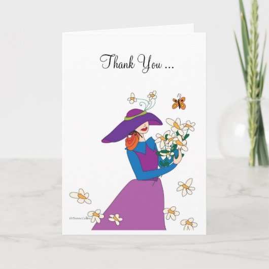 Bedankt Bloemenmeisje (Voorkant)