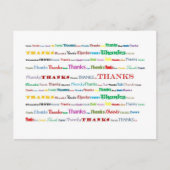 Bedankt briefkaart (Voorkant)