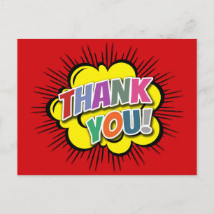 Bedankt Briefkaart