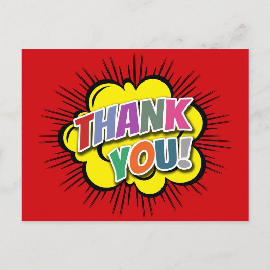 Bedankt Briefkaart (Voorkant)