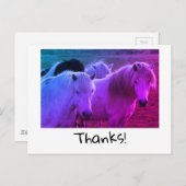 Bedankt Briefkaart (Voorkant / Achterkant)