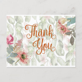 Bedankt Briefkaart