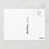 Bedankt Briefkaart - meertalig (Achterkant)