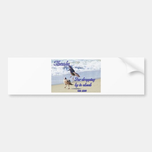 Bedankt_ Bumpersticker (Voorkant)