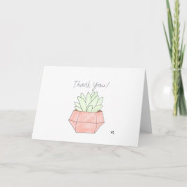 Bedankt Cactus 1 Kaart
