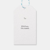 Bedankt Cadeau label Cadeaulabel (Achterkant)