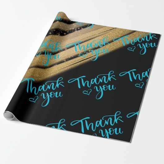 Bedankt Cadeaupapier (Uitgerold)