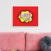 Bedankt Canvas Afdruk (Insitu (Woonkamer))