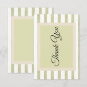 Bedankt Card Het vriendelijke pakket (Voorkant / Achterkant)