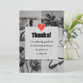 Bedankt Card – Small Business - (Staand voorkant)