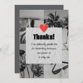 Bedankt Card – Small Business - (Voorkant / Achterkant)