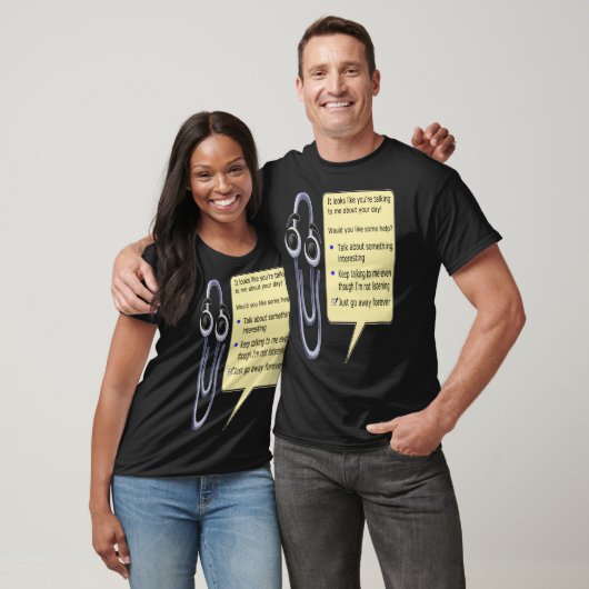 Bedankt Clippy. T-shirt (Unisex)