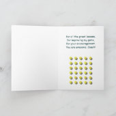 Bedankt Coach gepersonaliseerd (Binnen)