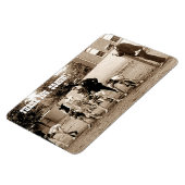 Bedankt Coach. Sportfotomagneet Magneet (Linkerzijde)