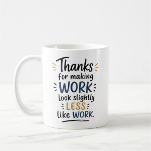 Bedankt collega cadeaus  koffiemok