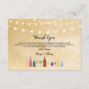 Bedankt dat de kaarten de borden met de lantaarns