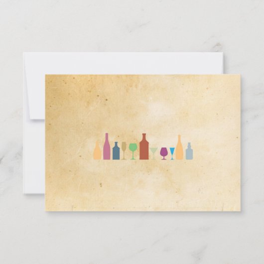 Bedankt dat de kaarten de borden met de  lantaarns (Achterkant)