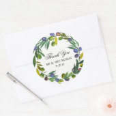 Bedankt dat de stickers die olijven personaliseren (Envelop)