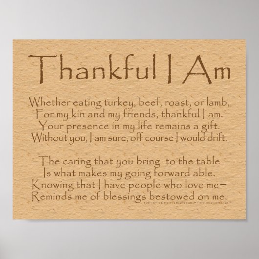 Bedankt dat ik ben poster (Voorkant)