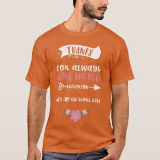 Bedankt dat je altijd mijn rots in de familie bent t-shirt