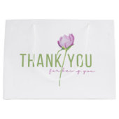 Bedankt dat je cadeauzak bent groot cadeauzakje (Voorkant)