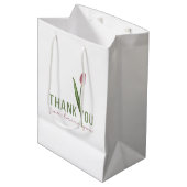 Bedankt dat je cadeauzak bent medium cadeauzakje (Voorkant Gekanteld)