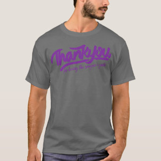 Bedankt dat je de reden was waarom ik glimlach t-shirt