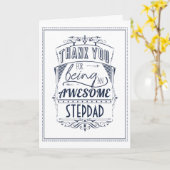 Bedankt dat je een Geweldige stap bentPa Kaart (Gele Bloem)