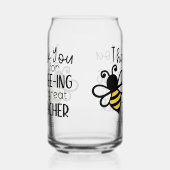 Bedankt dat je een goede leraar waardering bent blikvorm glas (Links)