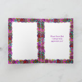 Bedankt dat je er altijd bent Vriendschap Kaart (Binnen)