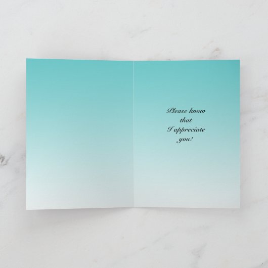 Bedankt dat je er altijd voor me bent kaart (Binnen)