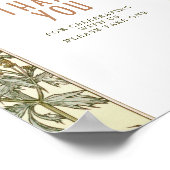 Bedankt dat je gasten Art Nouveau tekent door Muc Poster (Hoek)