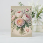 "Bedankt dat je geweldig bent." Bedankkaart (Staand voorkant)