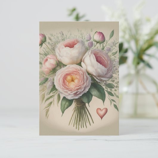 "Bedankt dat je geweldig bent." Bedankkaart (Staand voorkant)