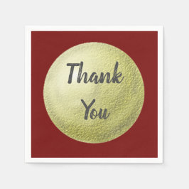 Bedankt dat je Goud Circle appreciatie hebt getext Servet