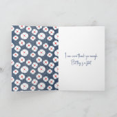 Bedankt dat je het meisje met de Daaisse hebt gevo Kaart (Binnen)