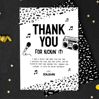 Bedankt dat je het met me uitgehouden hebt 90s Hip