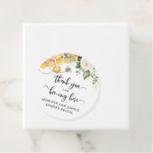 Bedankt dat je hier bent bedankjes labels (In situ)